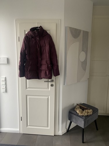 Hilfiger daunenjacke bordeaux - hilfiger,